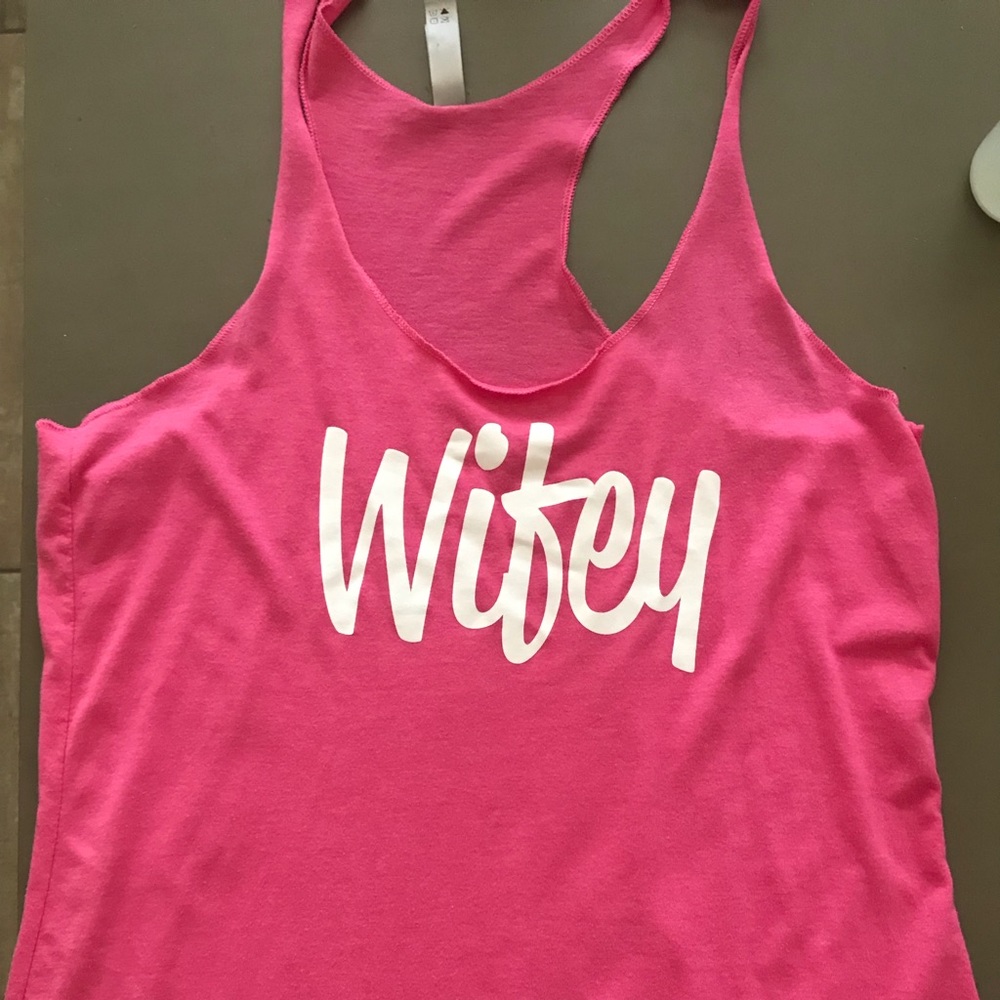 Wifey tank top